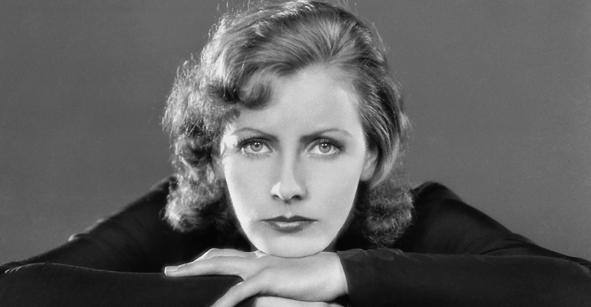 Greta Garbo poses for an MGM publicity still circa 1935