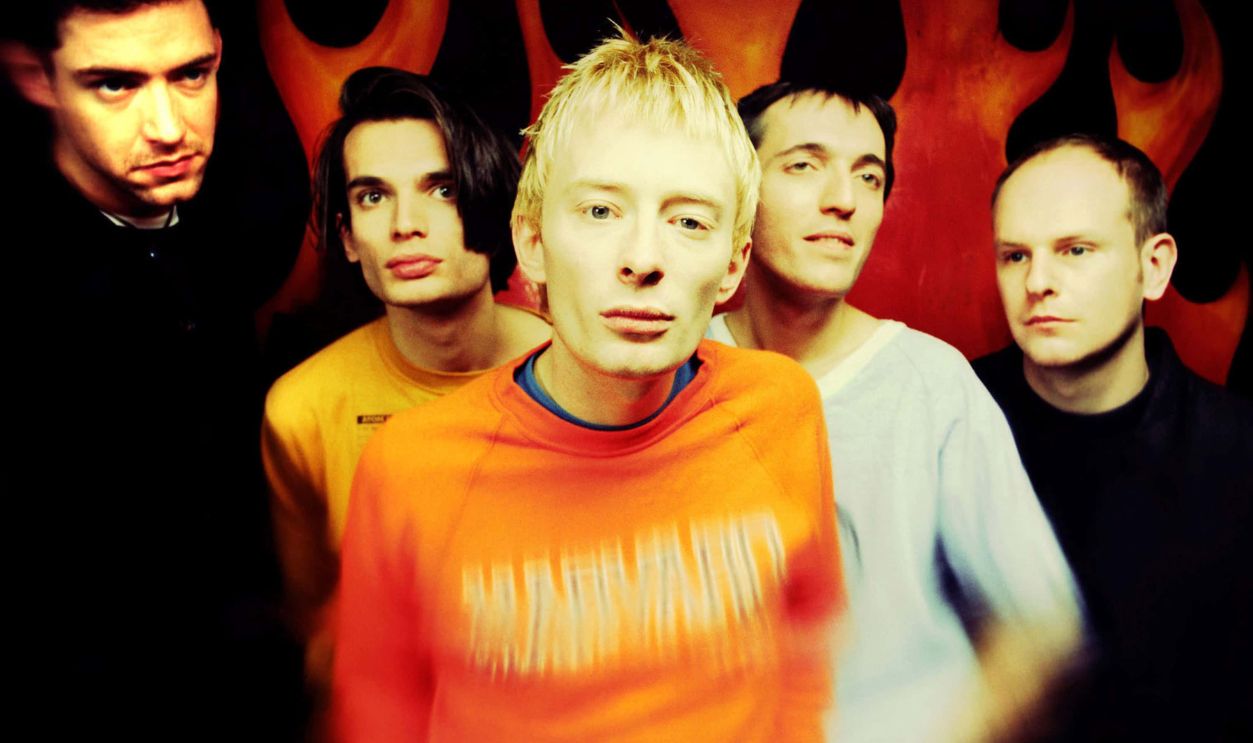 British rock group Radiohead pose for a 1993 portrait in New York City, New York