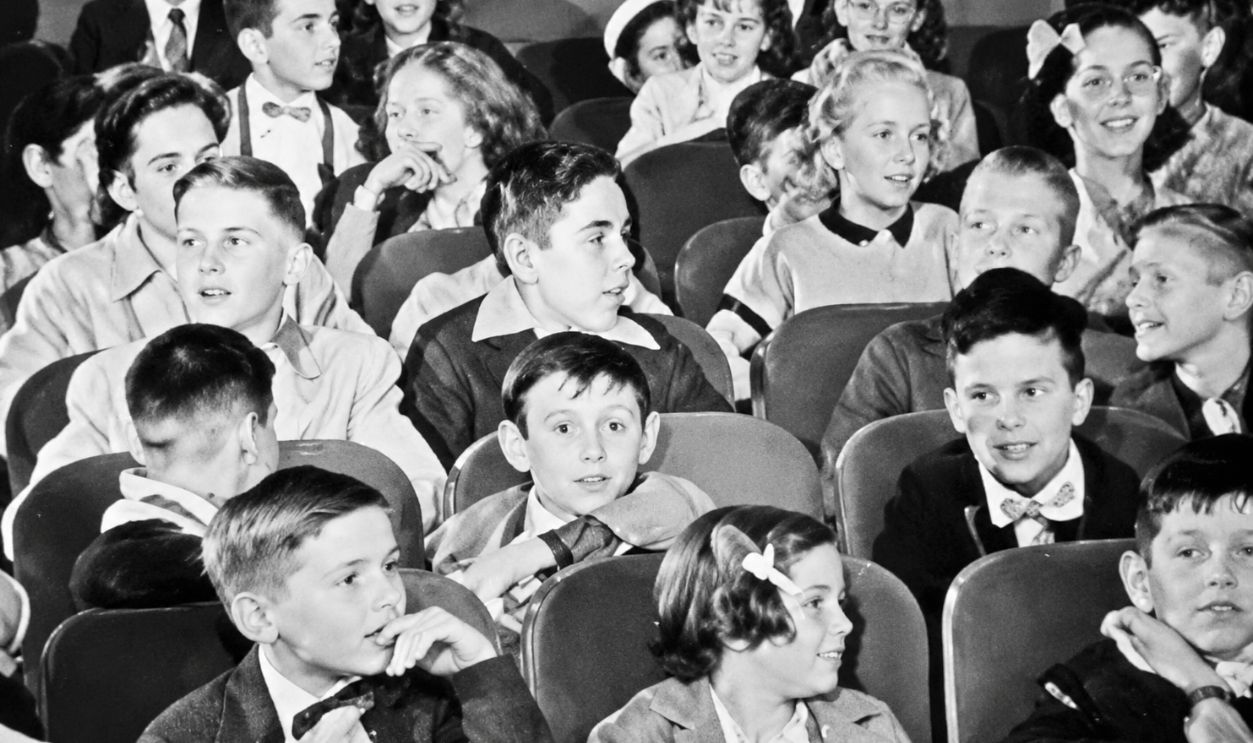 Screenshot from Kids and Company, DuMont Television Network (1951-1953)