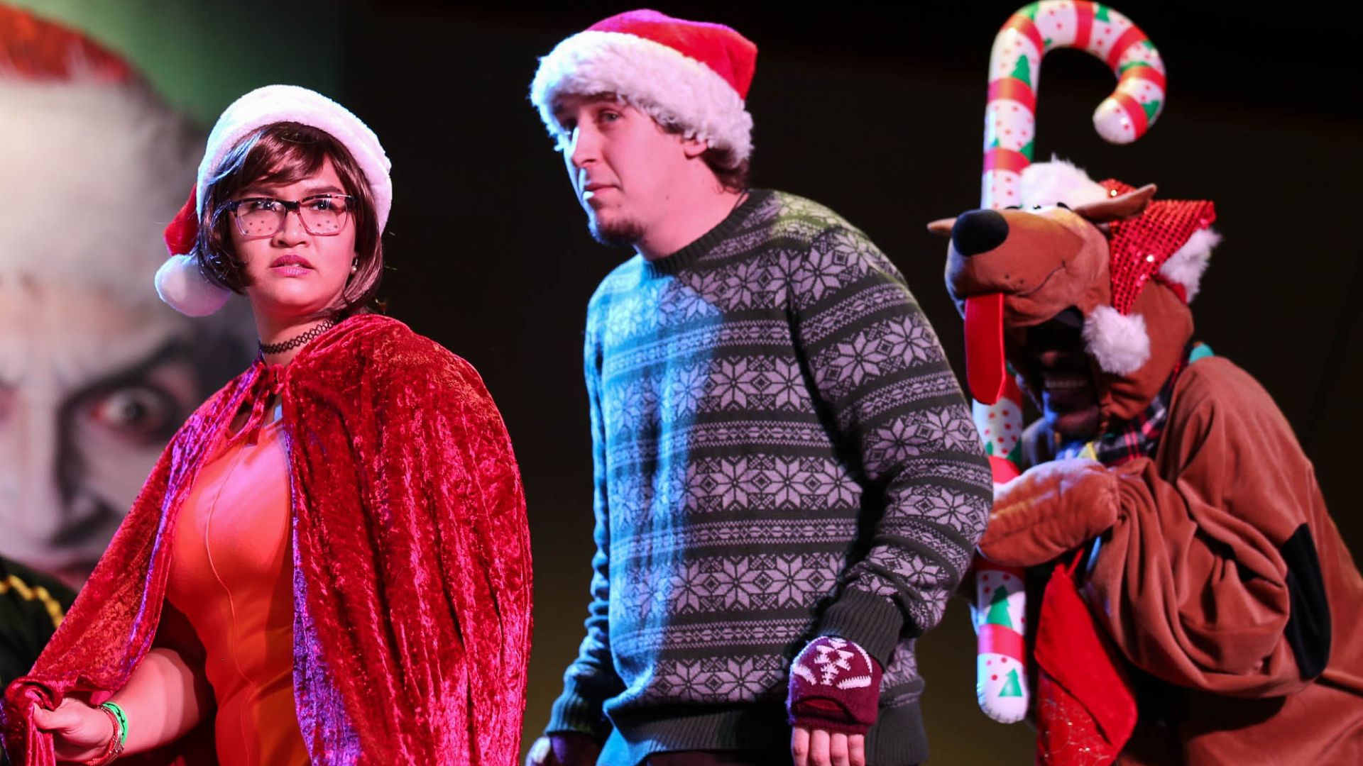 Cosplay of Scooby Doo, Shaggy, Velma at Wintercon 2016