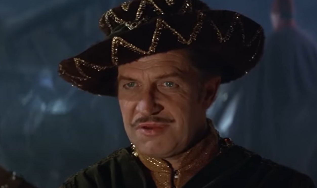 Screenshot from  The Masque Of The Red Death, American International Pictures  (1964)