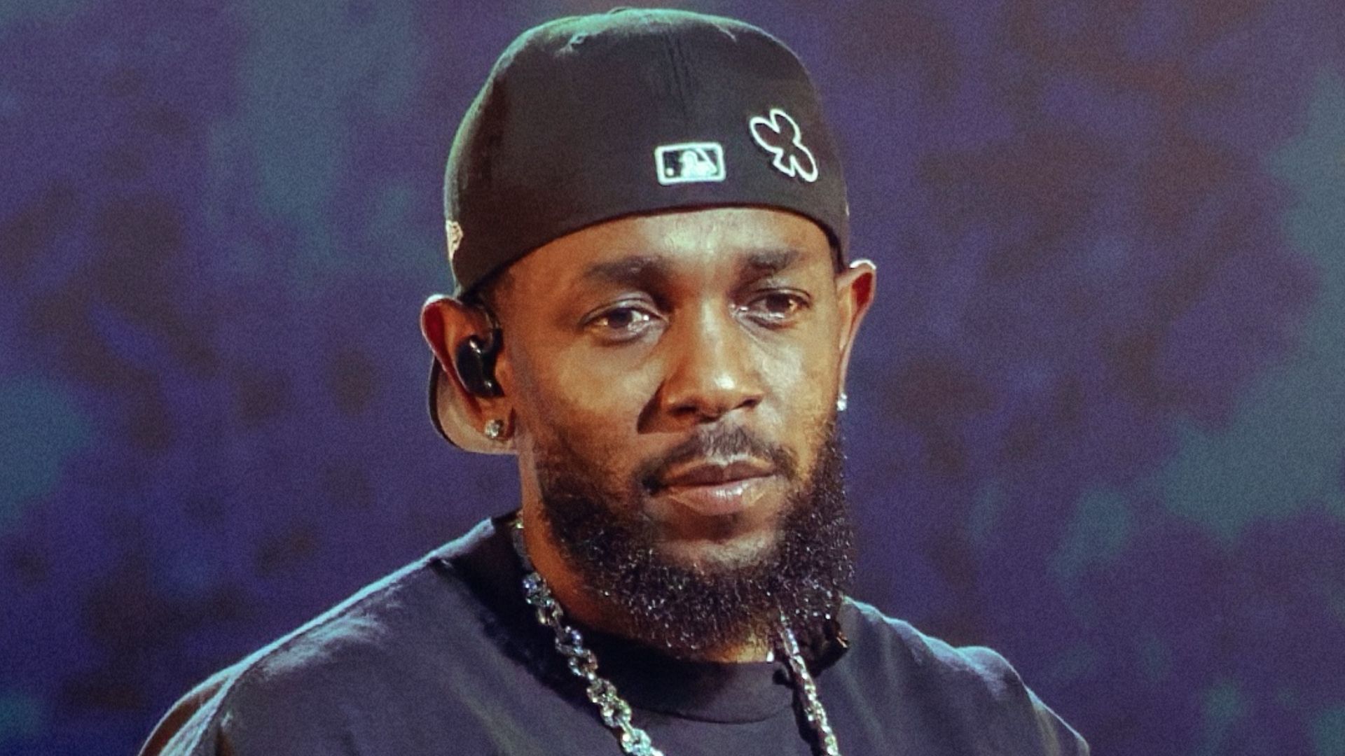 Kendrick Lamar performing at the Grand National Tour