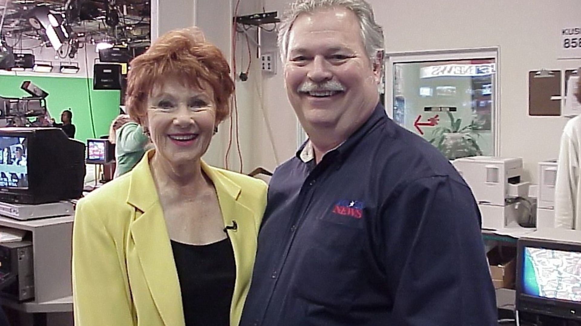 Actor Marion Ross With Phil Konstantin