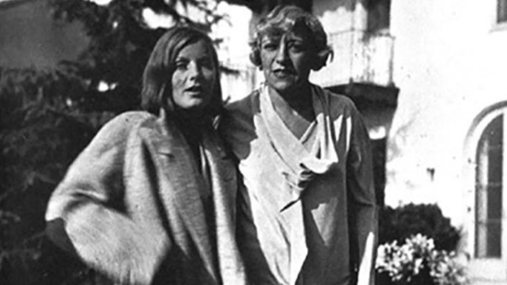 Salka Viertel und Greta Garbo
