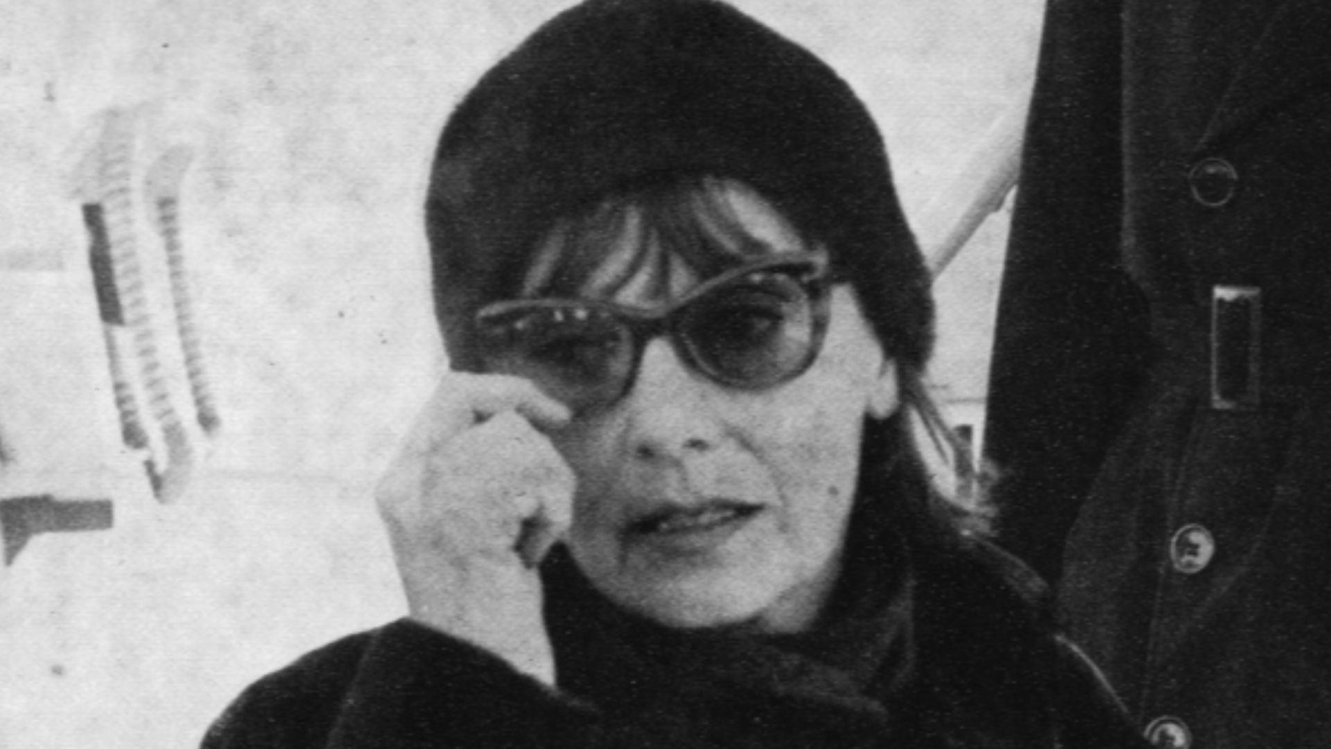 Photograph of the Swedish-American actor Greta Garbo visiting Stockholm, Sweden.