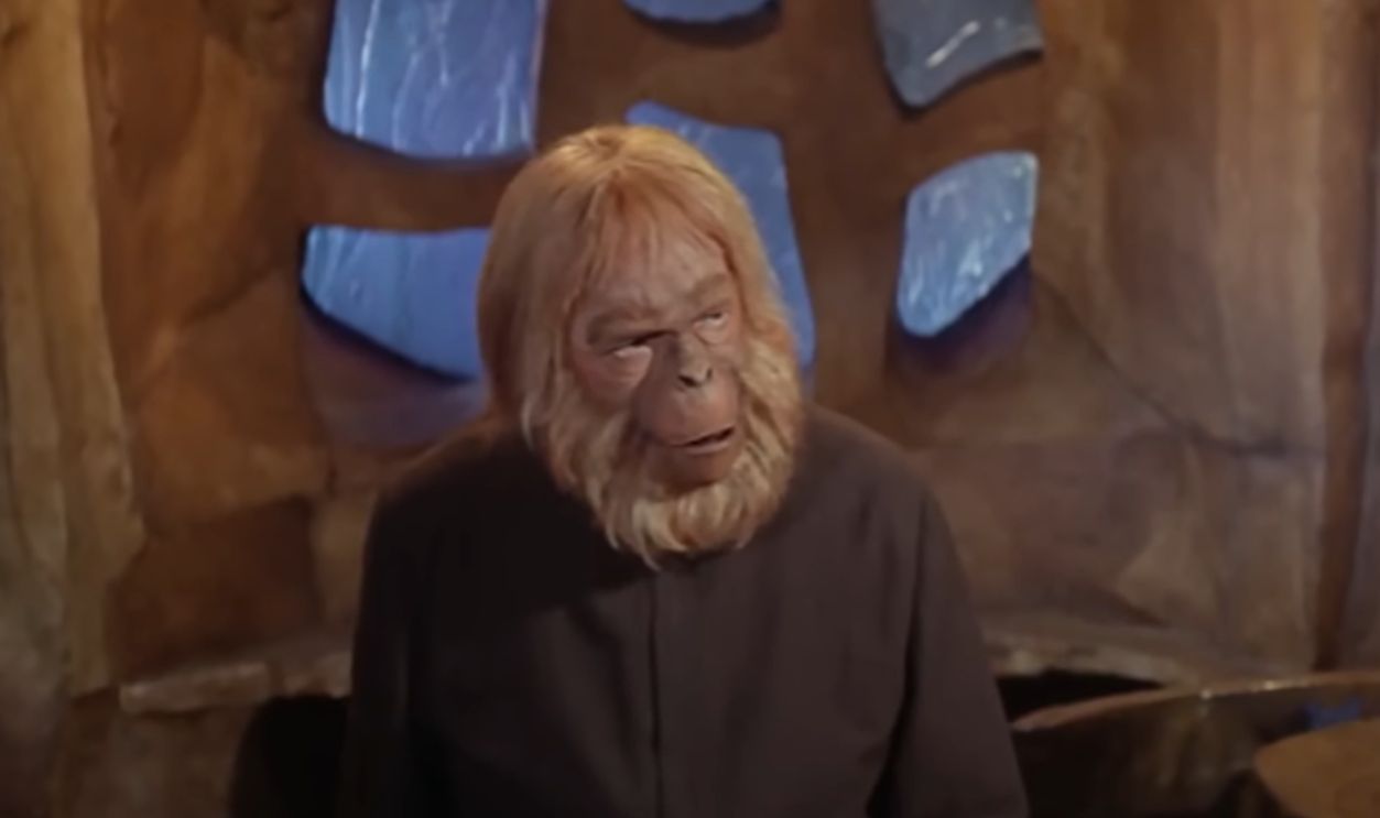 Screenshot from Planet of the Apes, 20th Century Fox (1968)