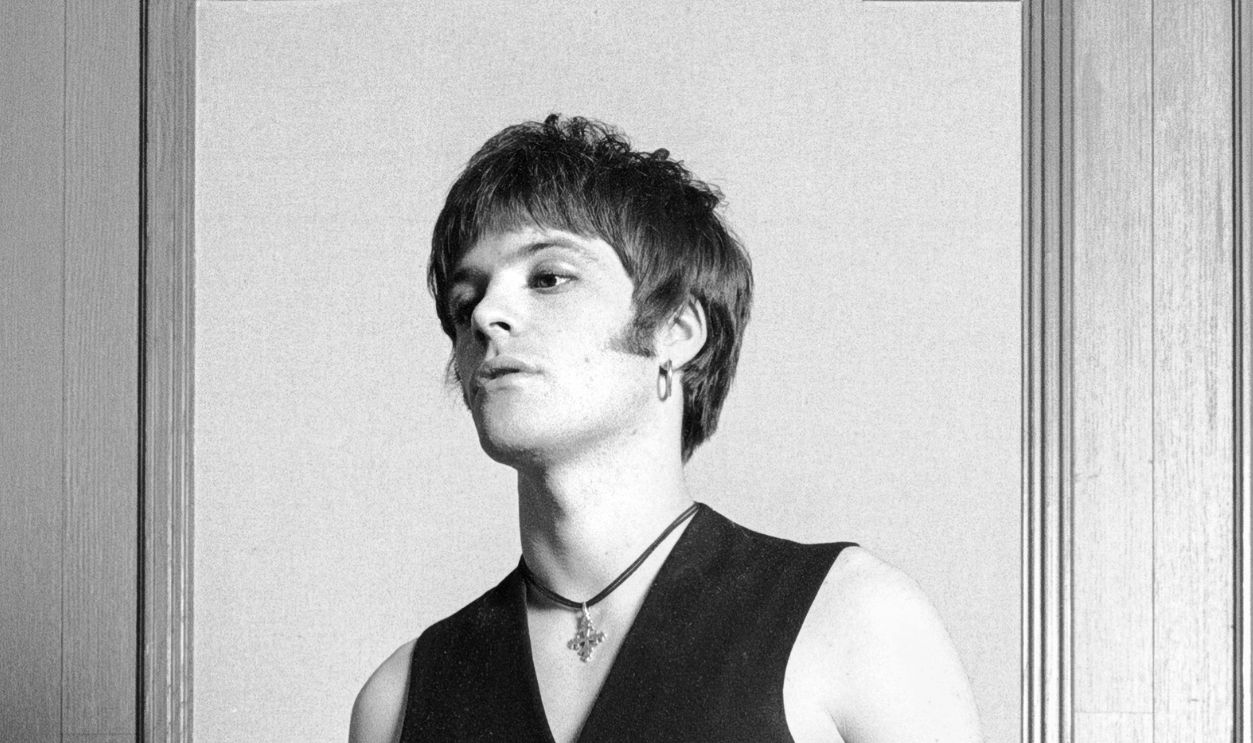Guitarist Richey Edwards (1967 - 1995), of Welsh rock group Manic Street Preachers, London, 1993.
