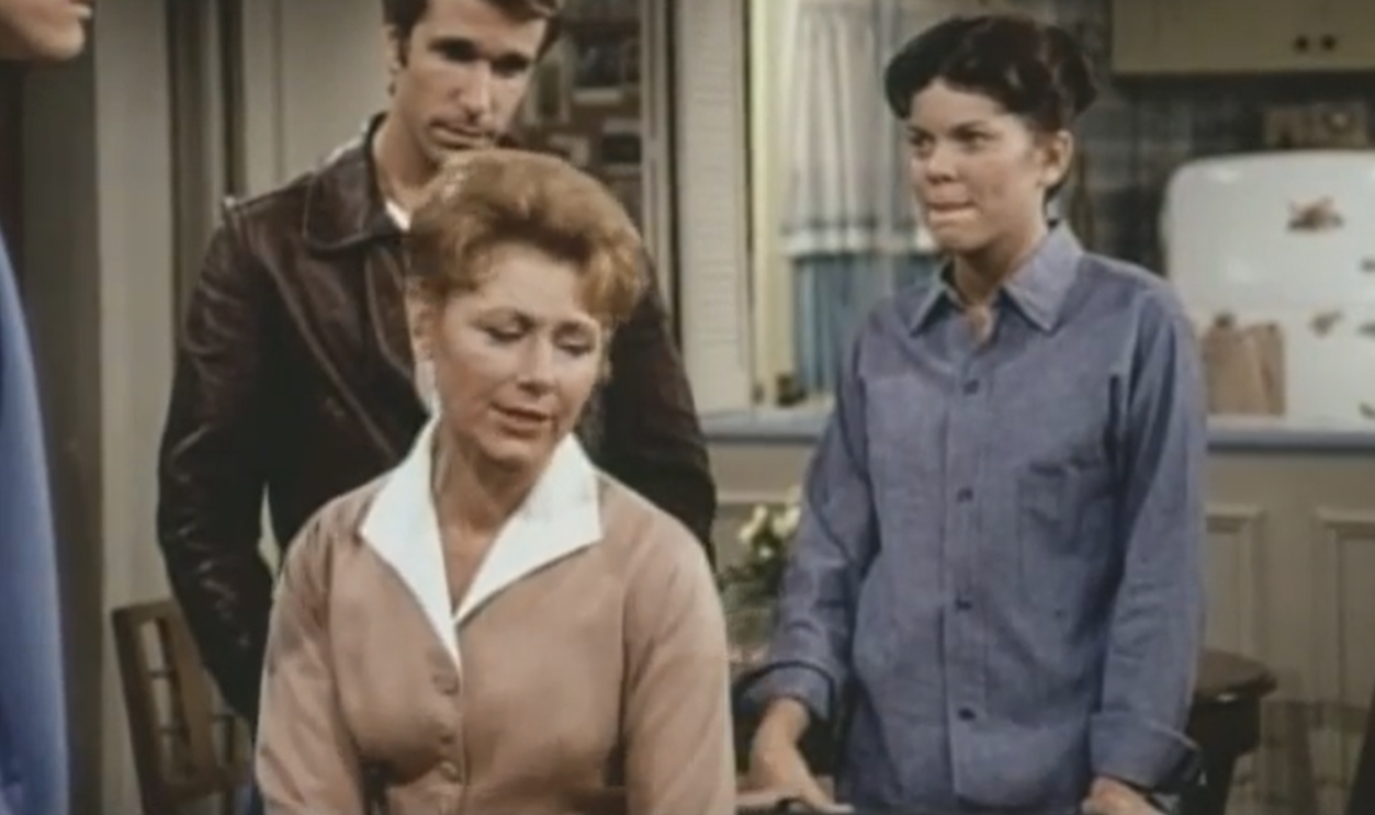 Screenshot from Happy Days, CBS Television Distribution (1974–1984)
