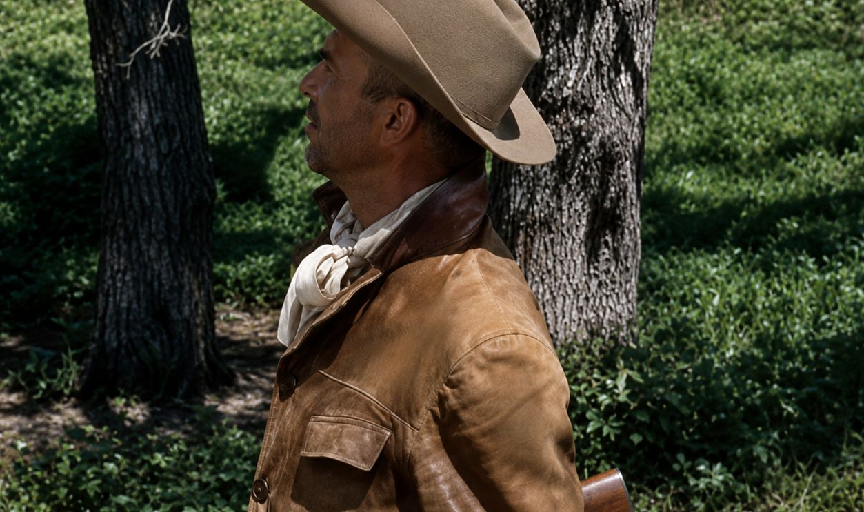Screenshot from Decision At Sundown, Columbia Pictures (1957), Enhanced