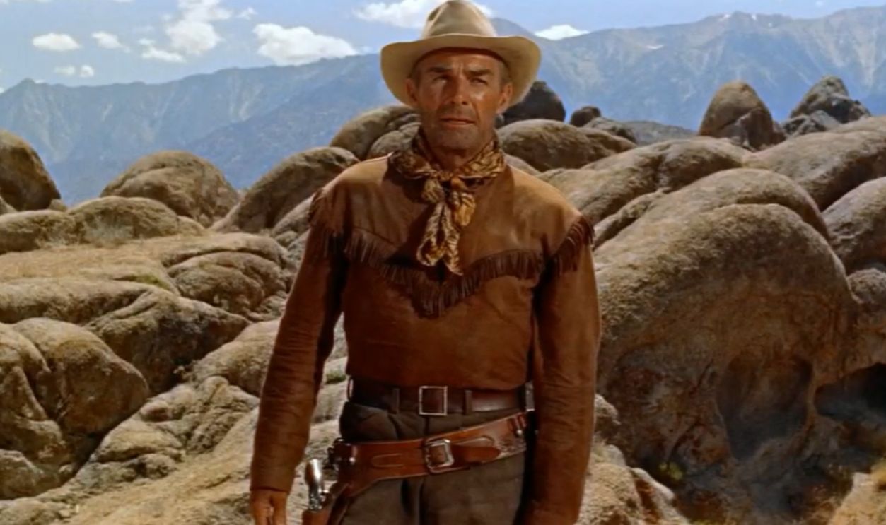 Screenshot from Ride Lonesome, Columbia Pictures (1959)