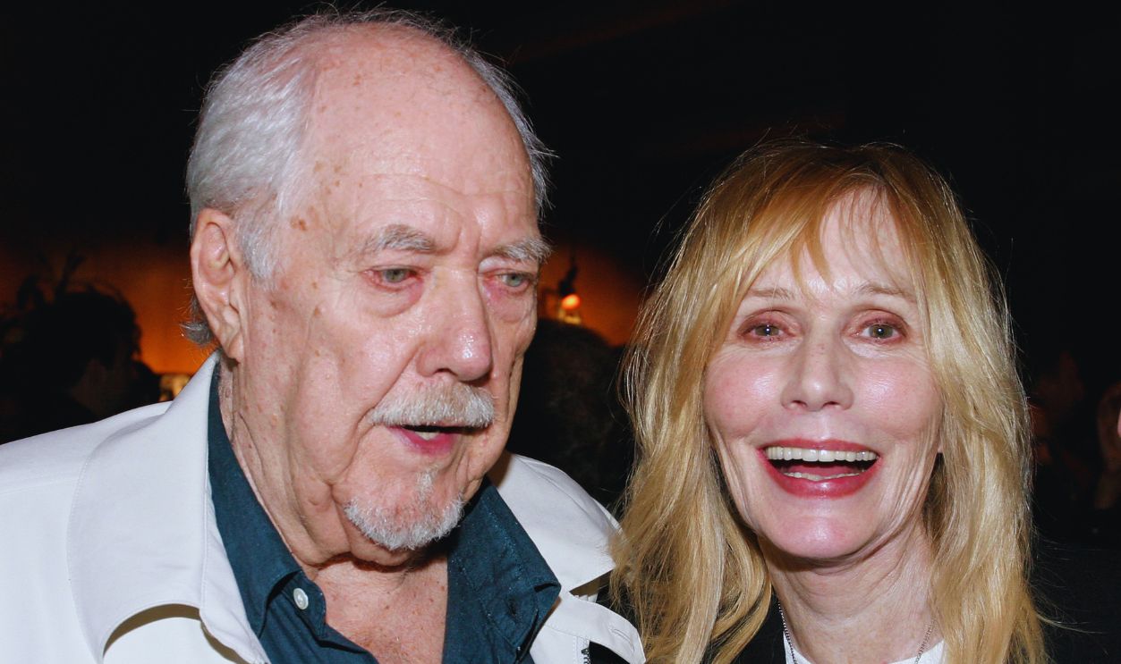 (L to R) Director Robert Altman and actress Sally Kellerman attend the World Premiere of USA Network's Epic Miniseries 