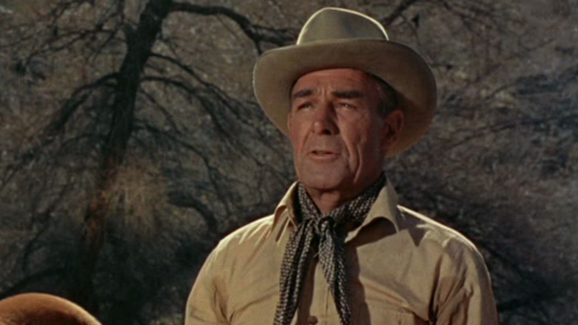 Randolph Scott in Buchanan Rides Alone (1958)