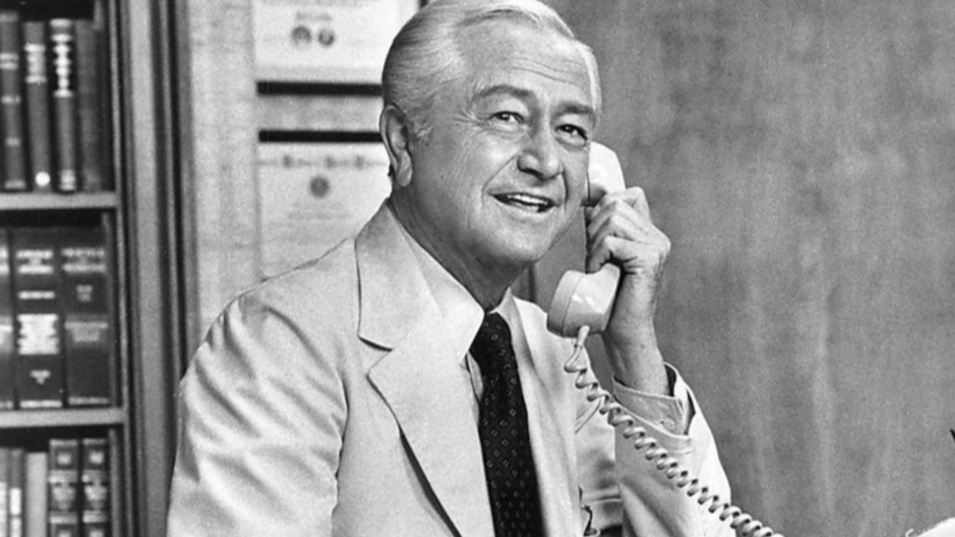 Photo of Robert Young as Marcus Welby from the television program Marcus Welby, M.D..