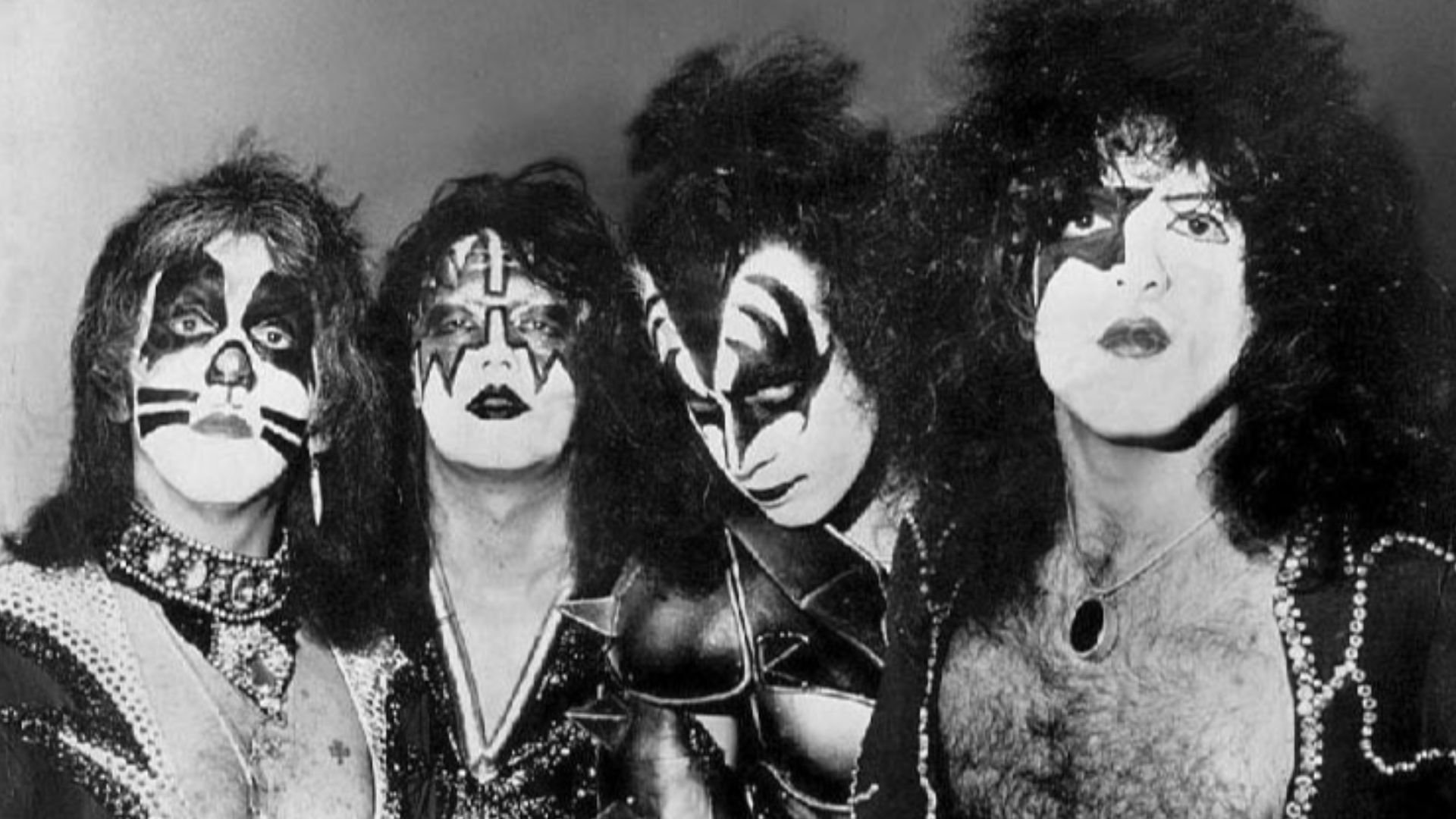 Rock band Kiss in 1976.