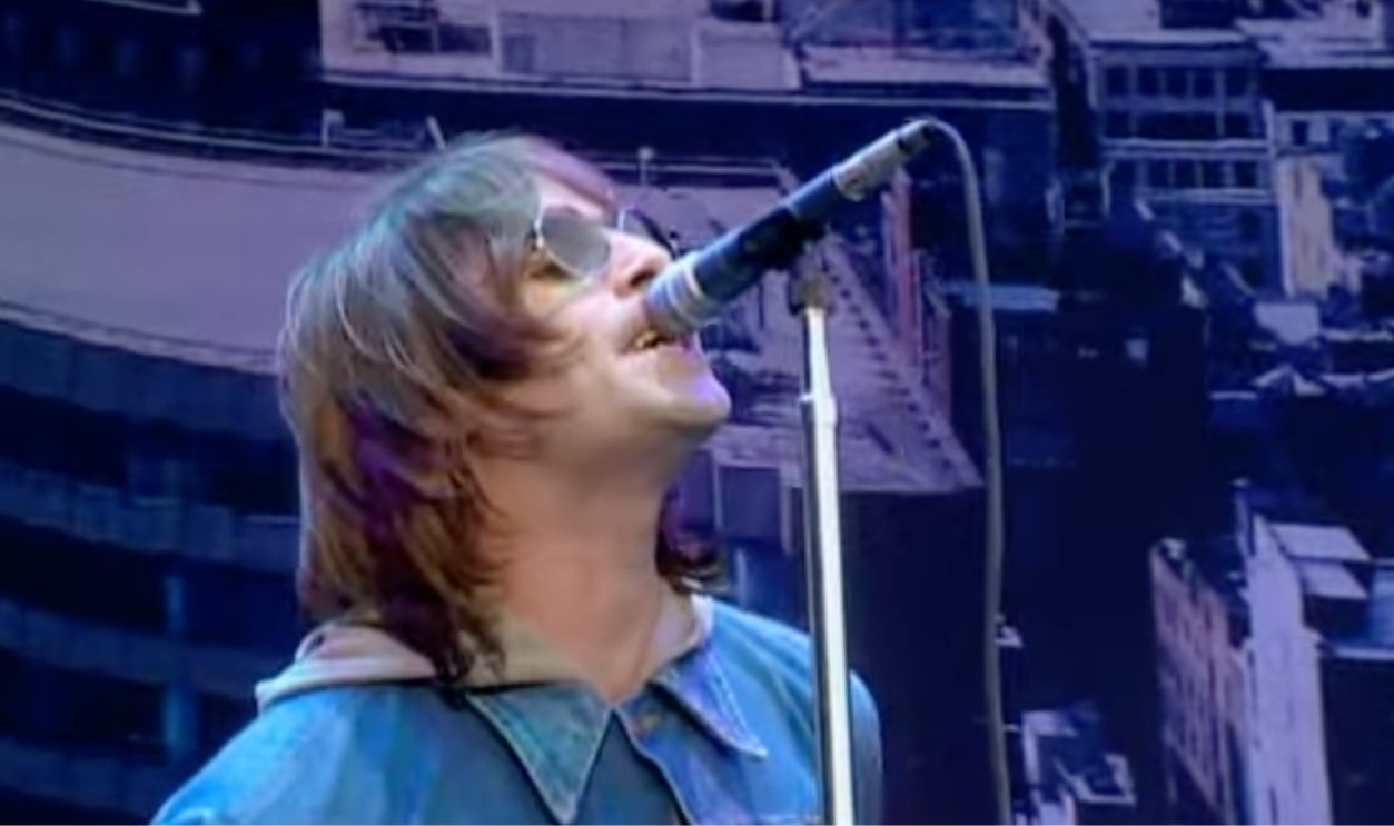 Screenshot from Familiar to Millions (2000)