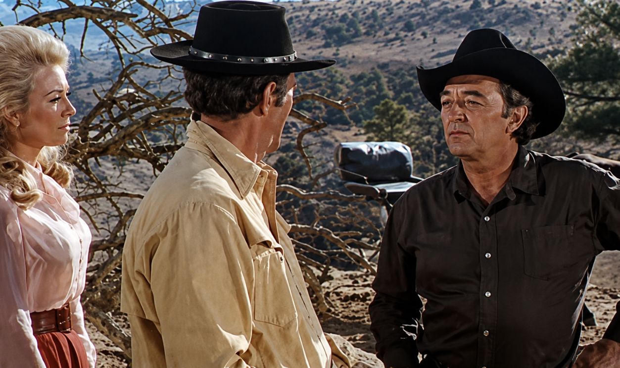 Screenshot from Five Card Stud, Paramount Pictures(1968)