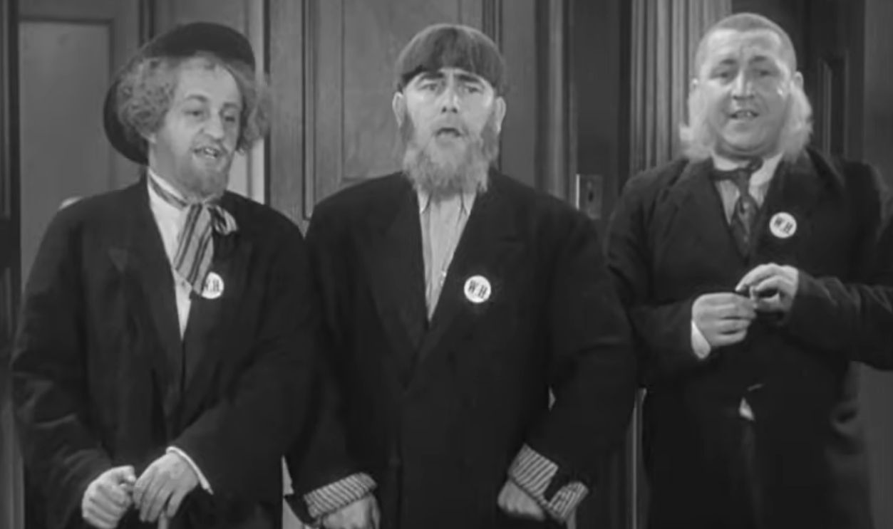 Screenshot from The Three Stooges, Columbia Pictures (1934–1959)