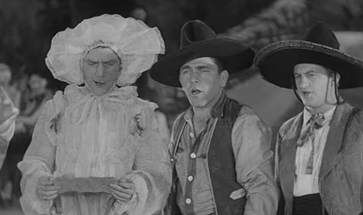 Screenshot from Hollywood on Parade: Soup to Nuts, Paramount Pictures (1930)