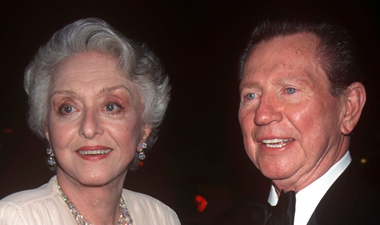 Celeste Holm and Donald O'Connor in New York City at the MGM Salute on July 17th, 1997.