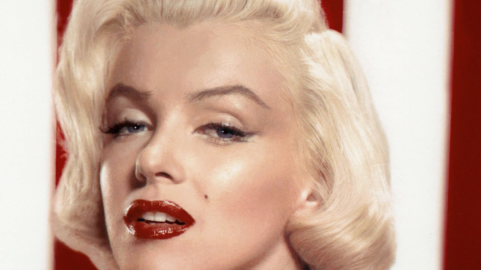 Marilyn Monroe in 1953 as she appears on December 1953 issue of Photoplay magazine.