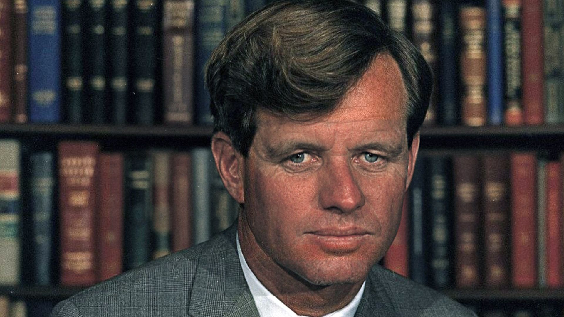 Sen. Robert F. Kennedy (D-NY) is seen in 1966.