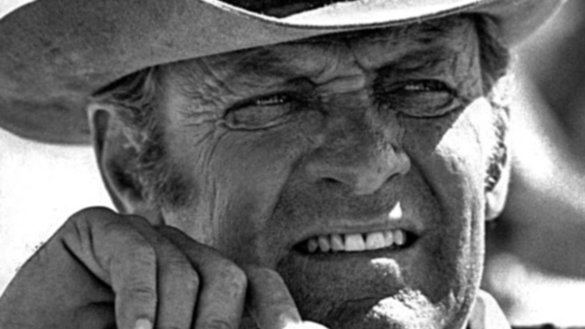 Studio publicity still of actor William Holden. No markings on back and no back image shown. Image likely from film The Revengers (1972).