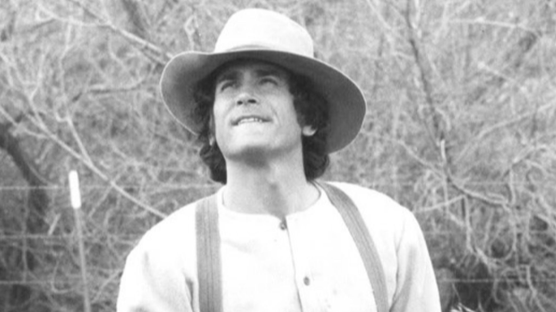 Publicity photograph of Michael Landon as Pa Ingalls of the television series Little House on the Prairie.