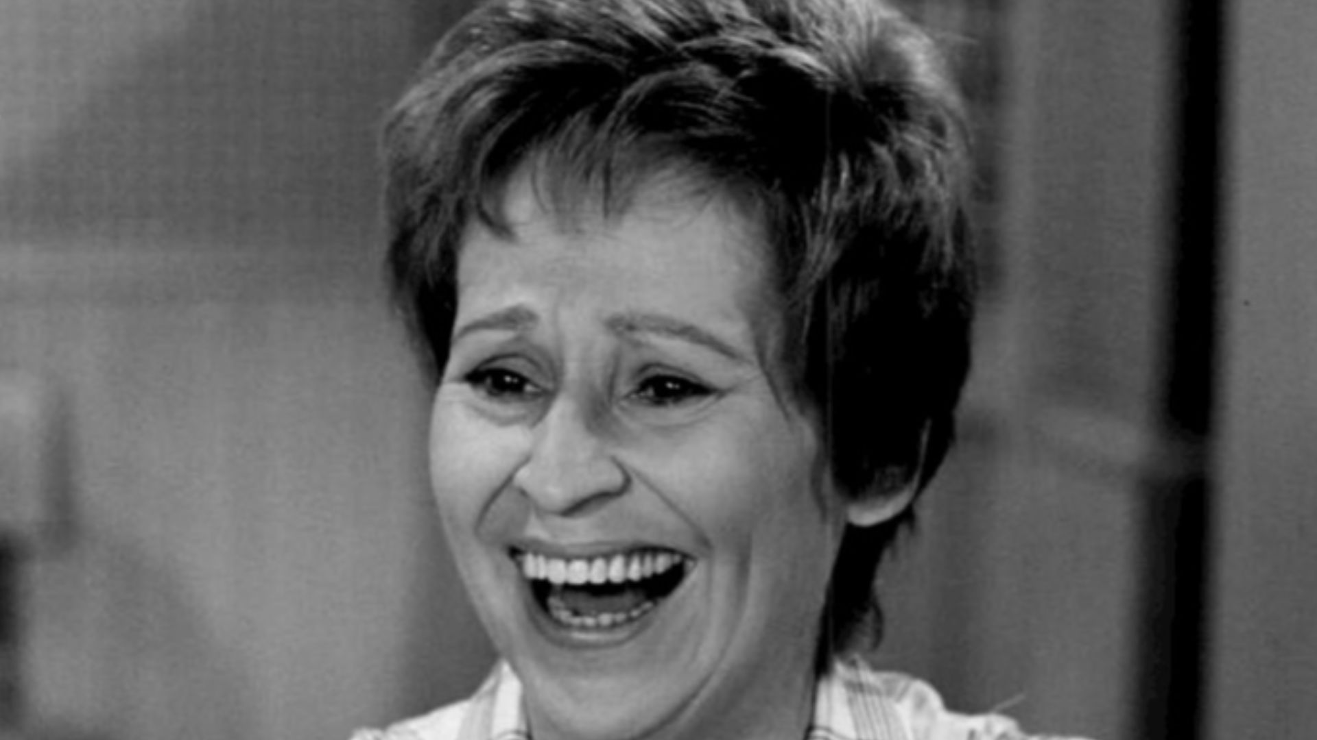 Photo of Alice Ghostley as Cousin Alice, the housekeeper from the television program Mayberry R.F.D..  Ghostley replaced Frances Bavier as Aunt Bee when Bavier left the role.