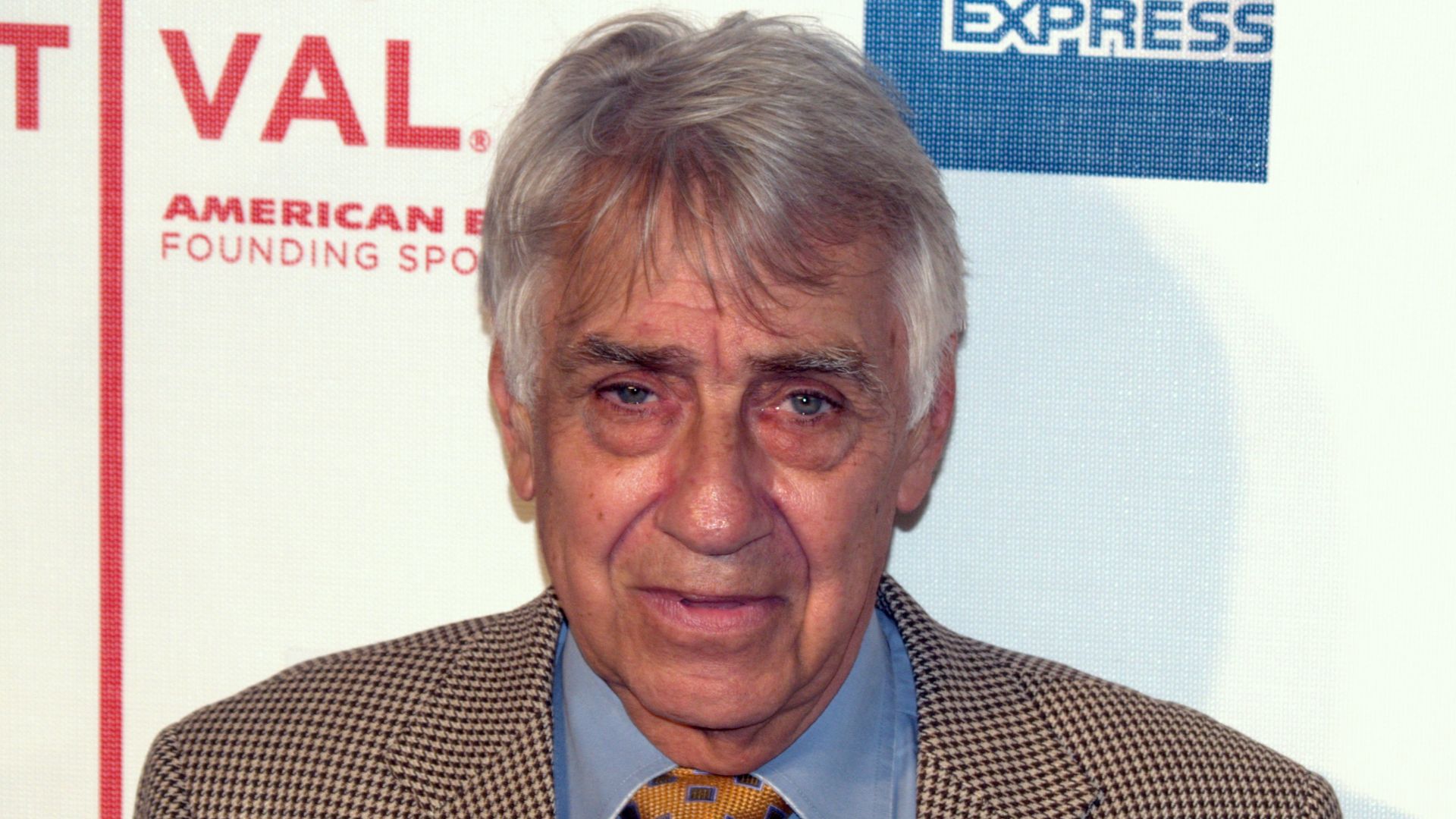 Philip Baker Hall at the 2009 Tribeca Film Festival premiere of Wonderful World.  Photographers blog post about the event and this photo.