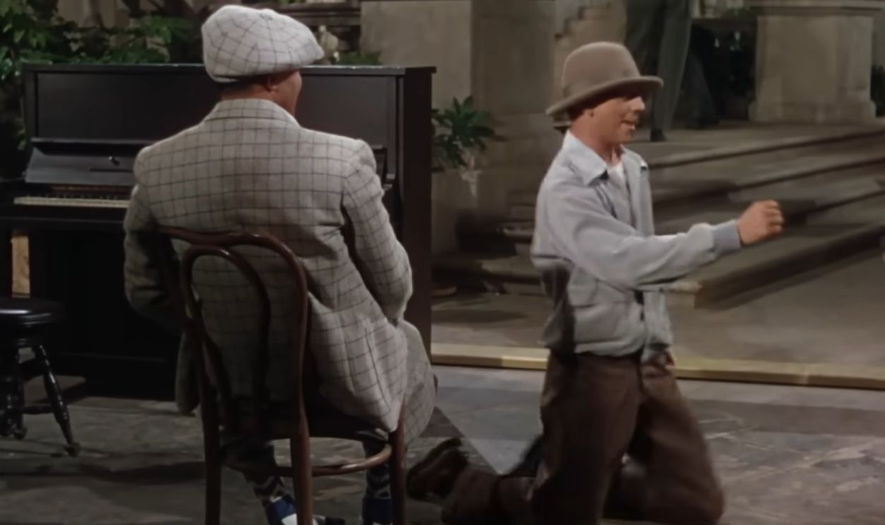 Screenshot from Singin’ in the Rain (1952)