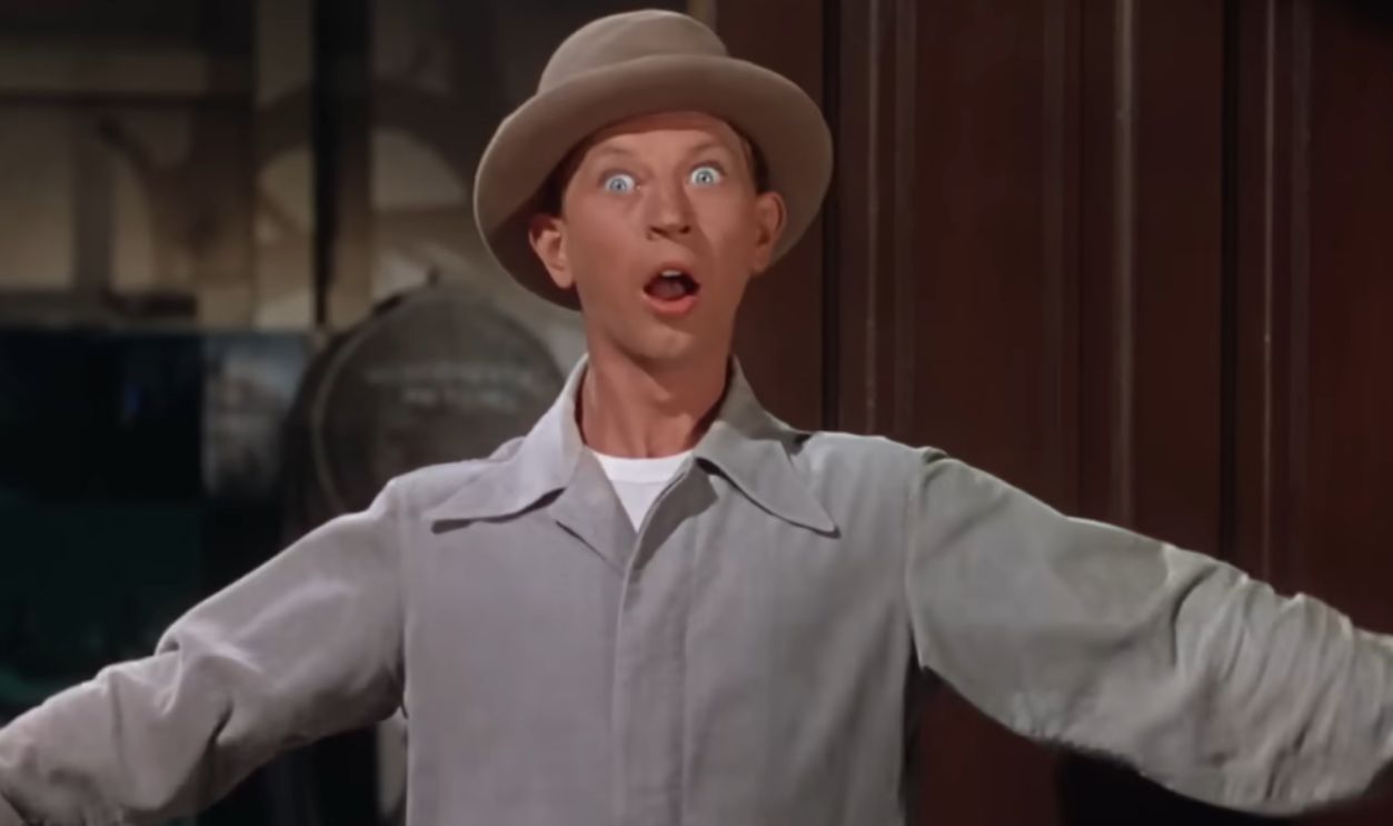 Screenshot from Singin’ in the Rain (1952)