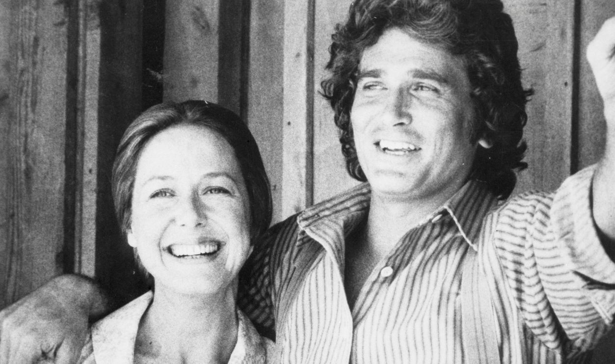 Getty Images - 517283852 - Michael Landon and Karen Grassle.