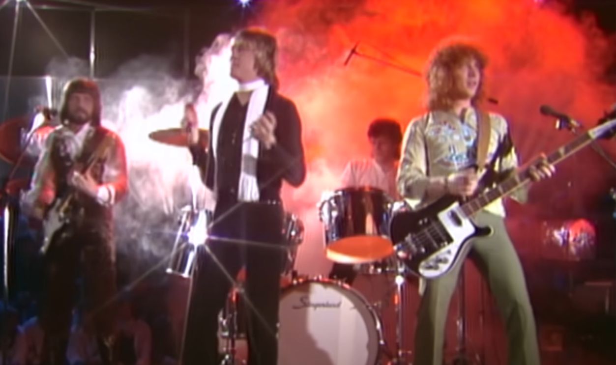 Screenshot from Love Is Like Oxygen, Polydor Records (1978)