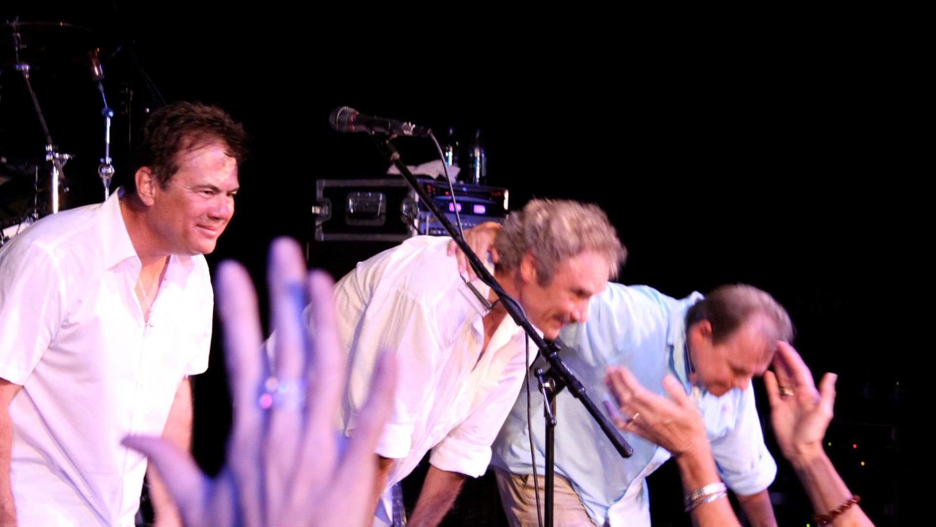 Original Pablo Cruise member, Cory Lerios, David Jenkins, and Steve Price. The Blue Goose, Loomis, California. July 10, 2009.
