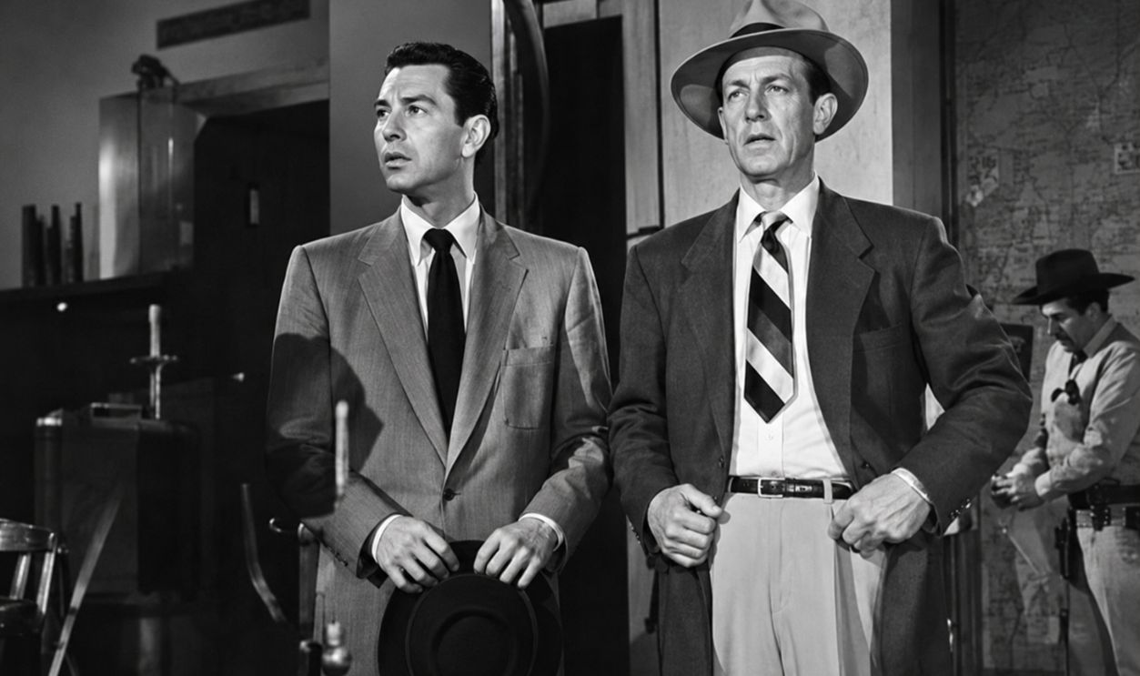Screenshot from Dragnet, NBC (1951-1959), Enhanced 