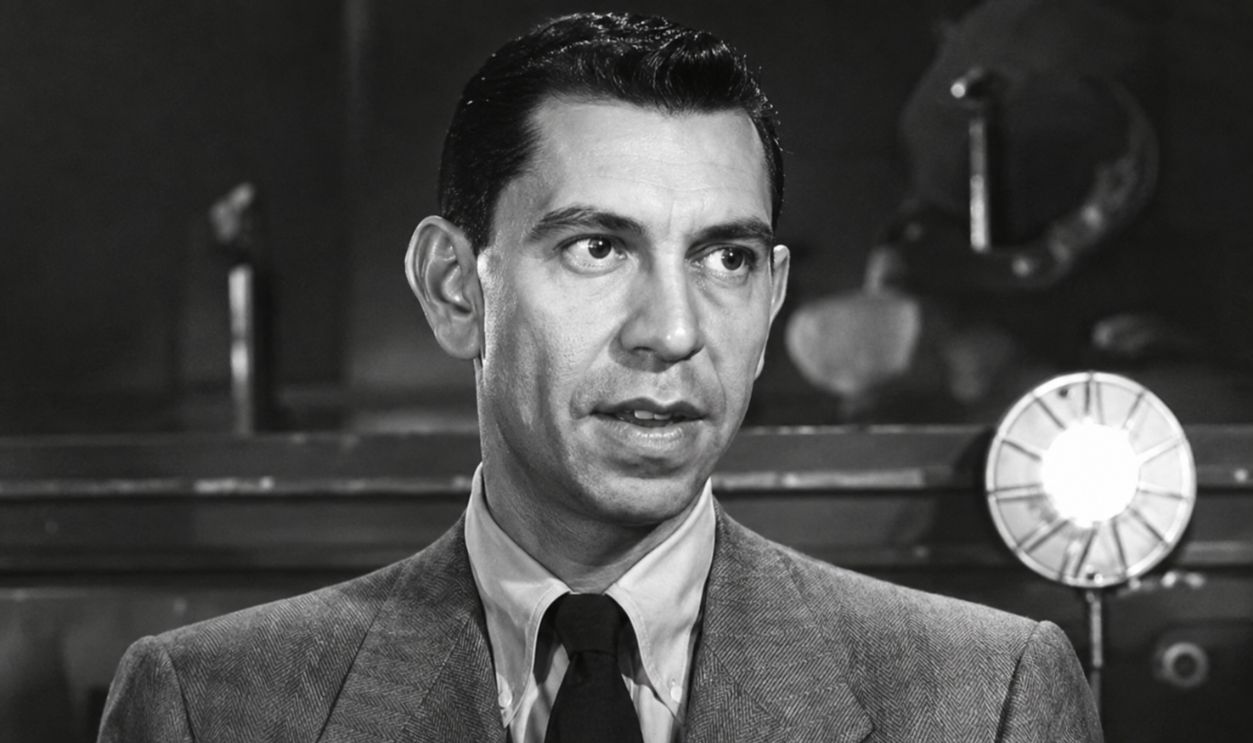 Screenshot from Dragnet, NBC (1951-1959), Enhanced 