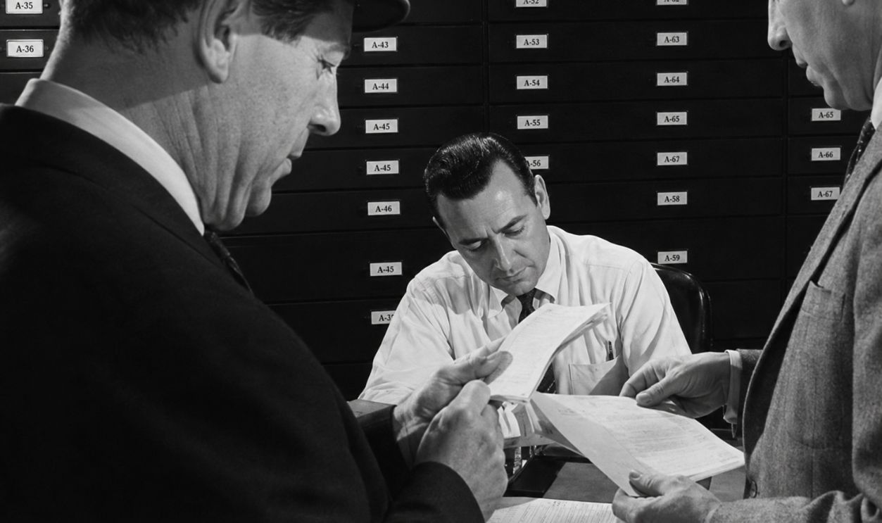 Screenshot from Dragnet, NBC (1951-1959), Enhanced 