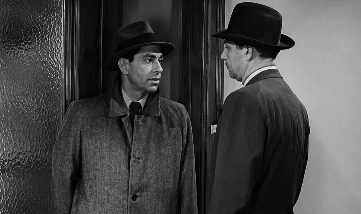 Screenshot from Dragnet, NBC (1951-1959), Enhanced 