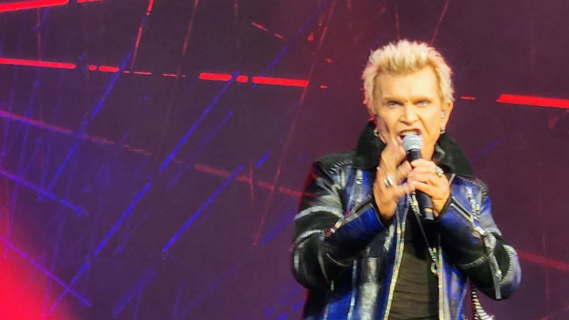 Billy Idol performs at Copenhell 2025