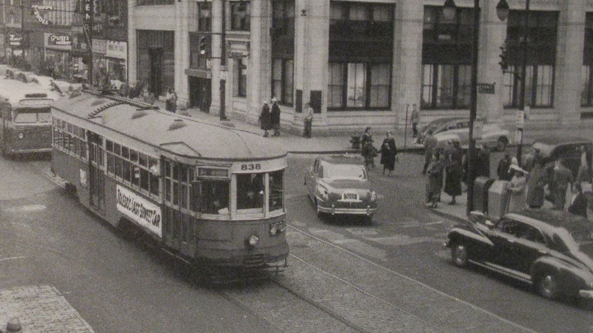 Blast from Toledo's past. Toledo's last Streetcar-1949