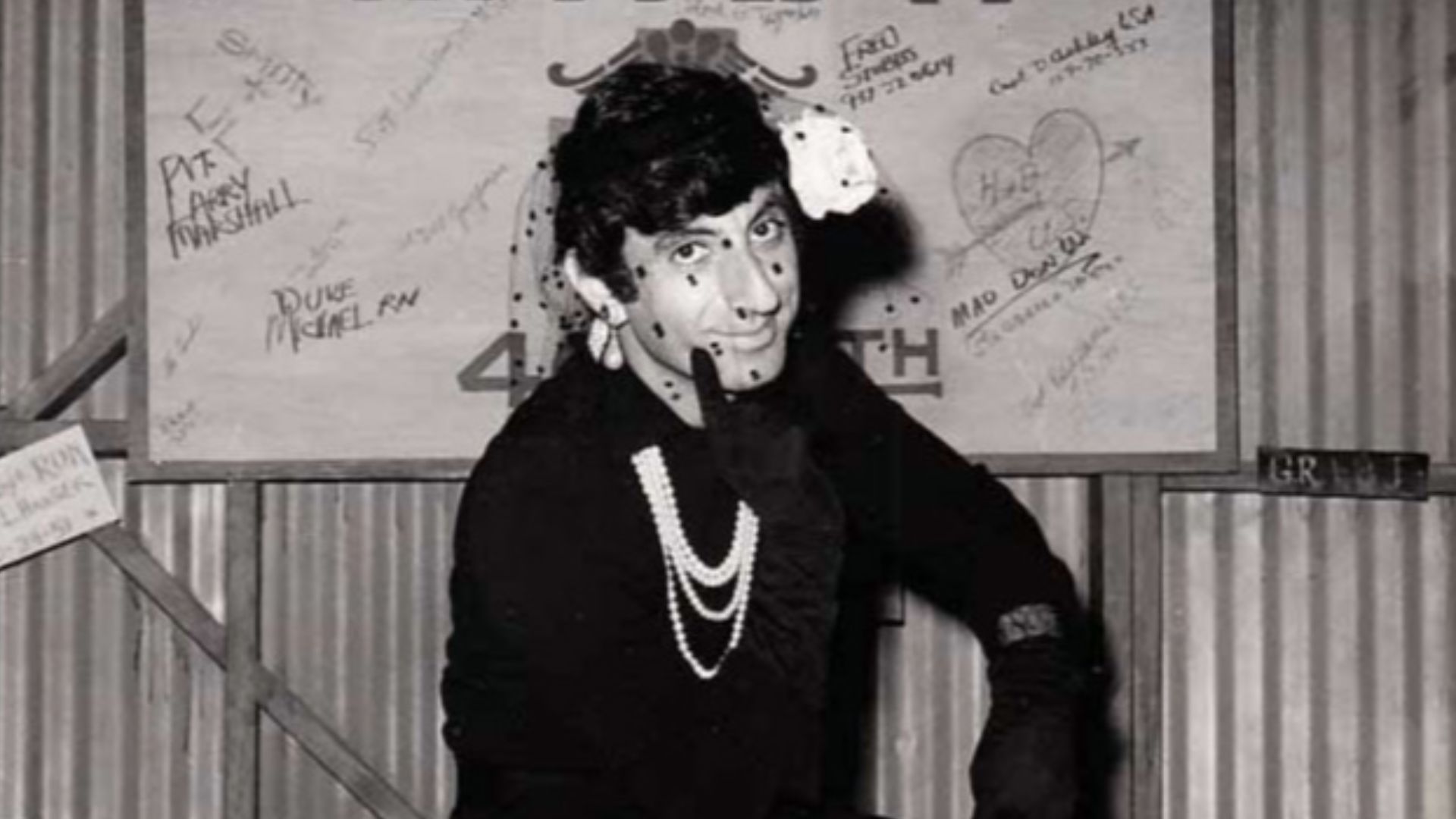 Photo of Jamie Farr as Max Klinger from the television program M.A.S.H..