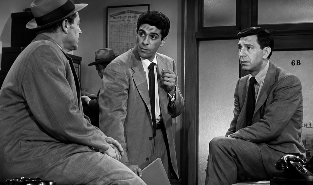 Screenshot from Dragnet, NBC (1951-1959), Enhanced 