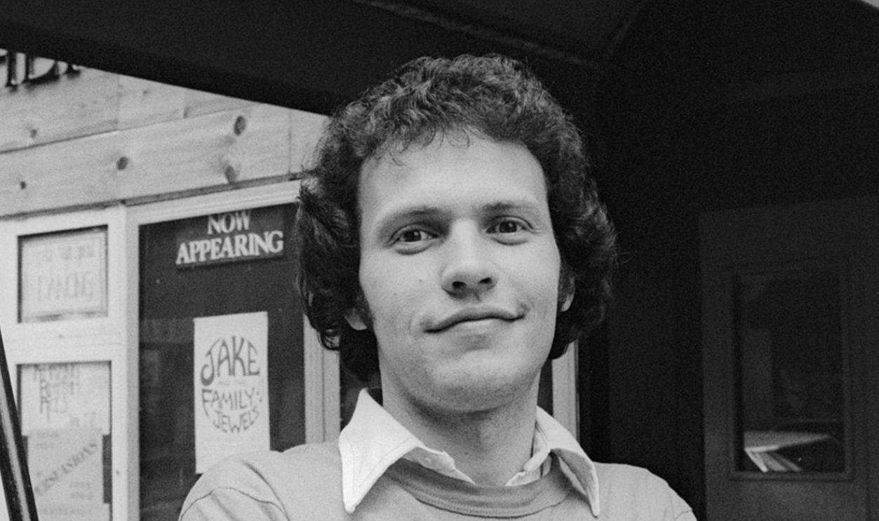Portrait of American comedian Billy Crystal outside Greenwich Village's the Other End, New York, New York, May 7, 1976.  