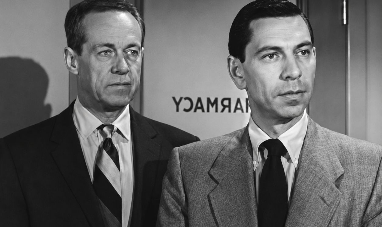 Screenshot from Dragnet, NBC (1949-1957) 