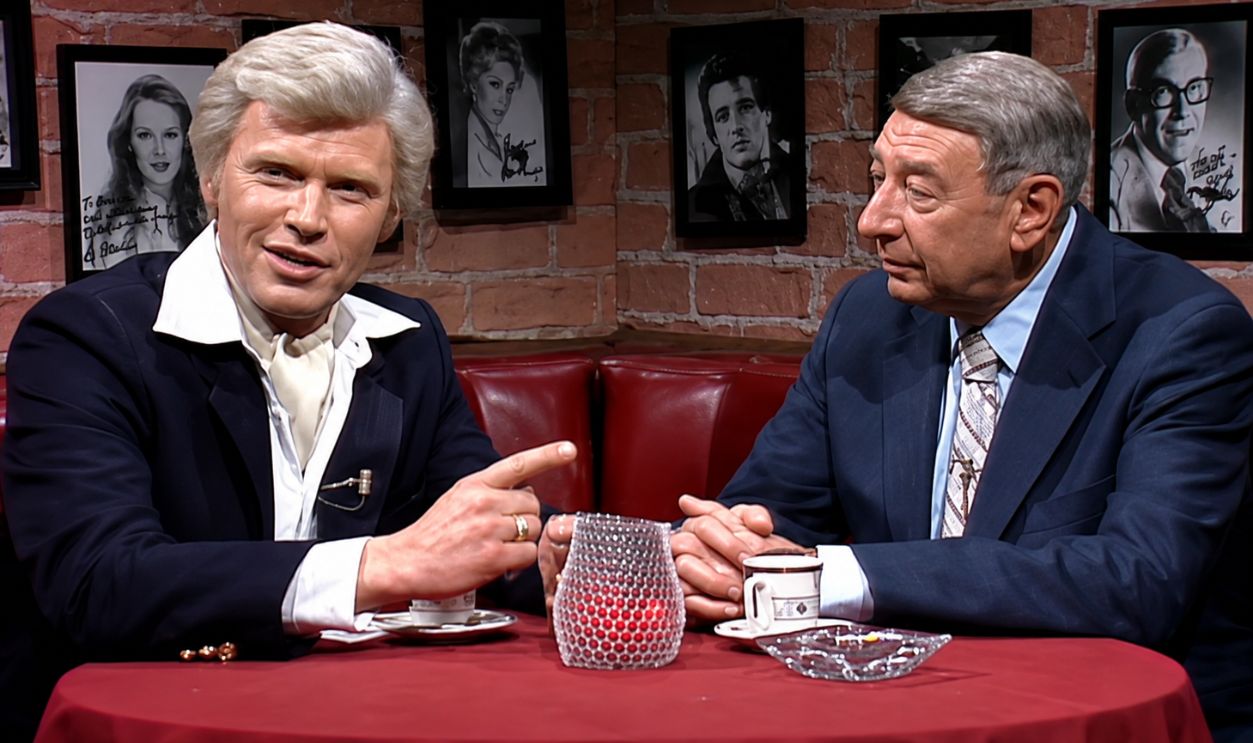 Screenshot from Saturday Night Live With Howard Cosell, ABC (1975-1976)  
