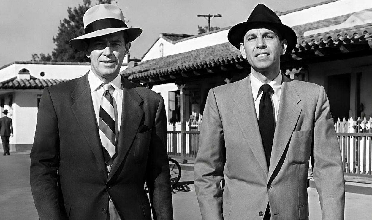 Screenshot from Dragnet, NBC (1951-1959), Enhanced 