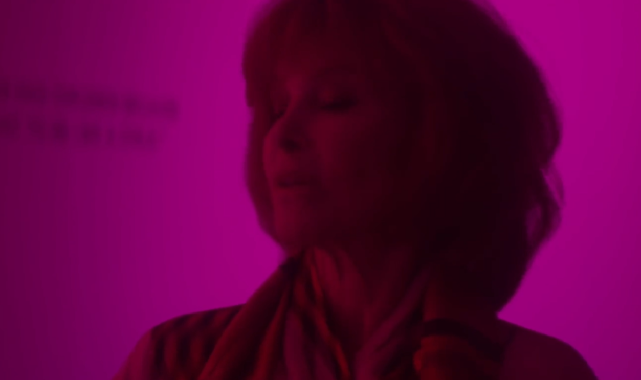Screenshot from The Artist’s Wife, Strand Releasing (2019)