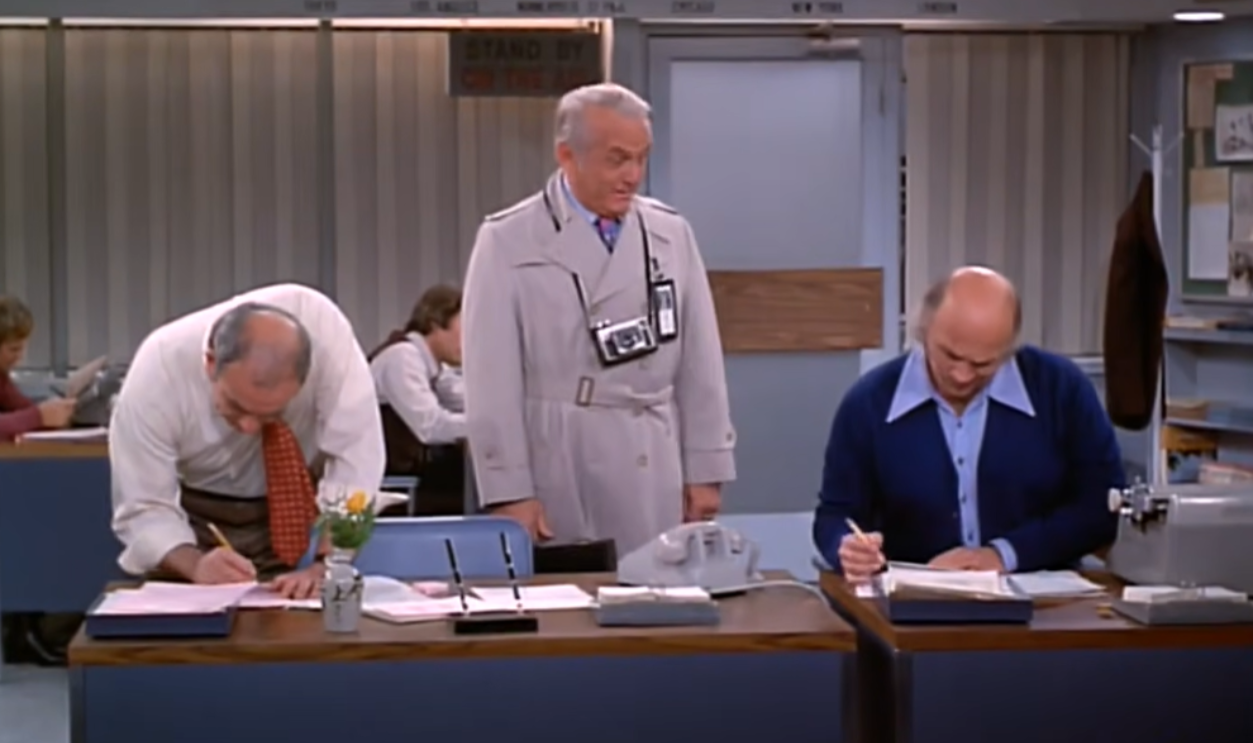 Screenshot from The Mary Tyler Moore Show, MTM Enterprises (1970–1977)