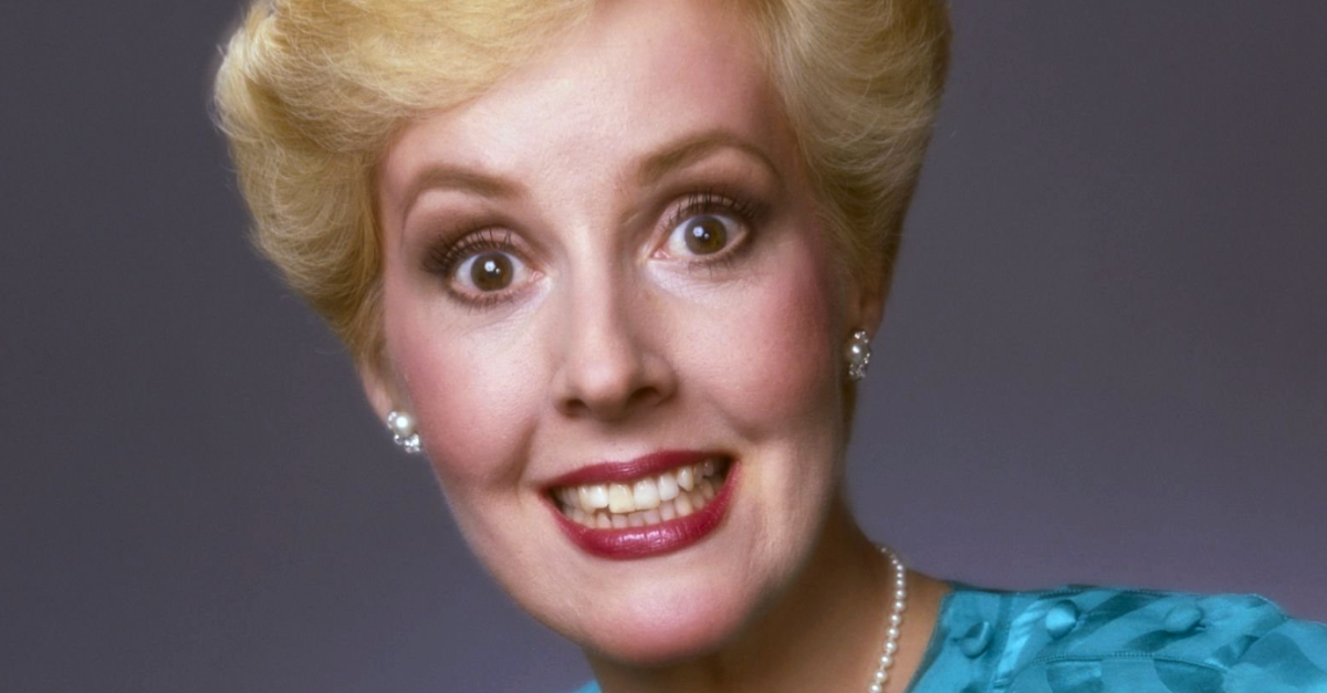 Actress Georgia Engel, 1987