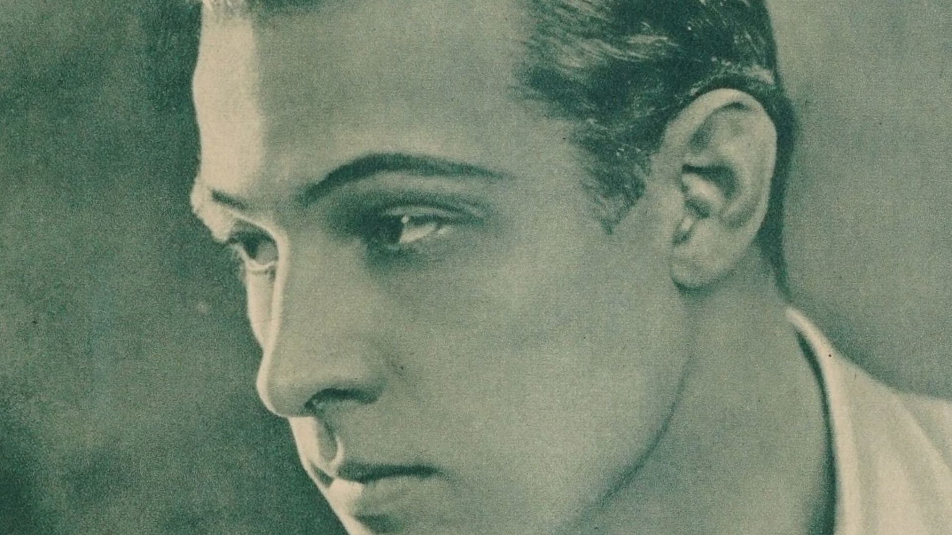 Silent film actor Rudolph Valentino